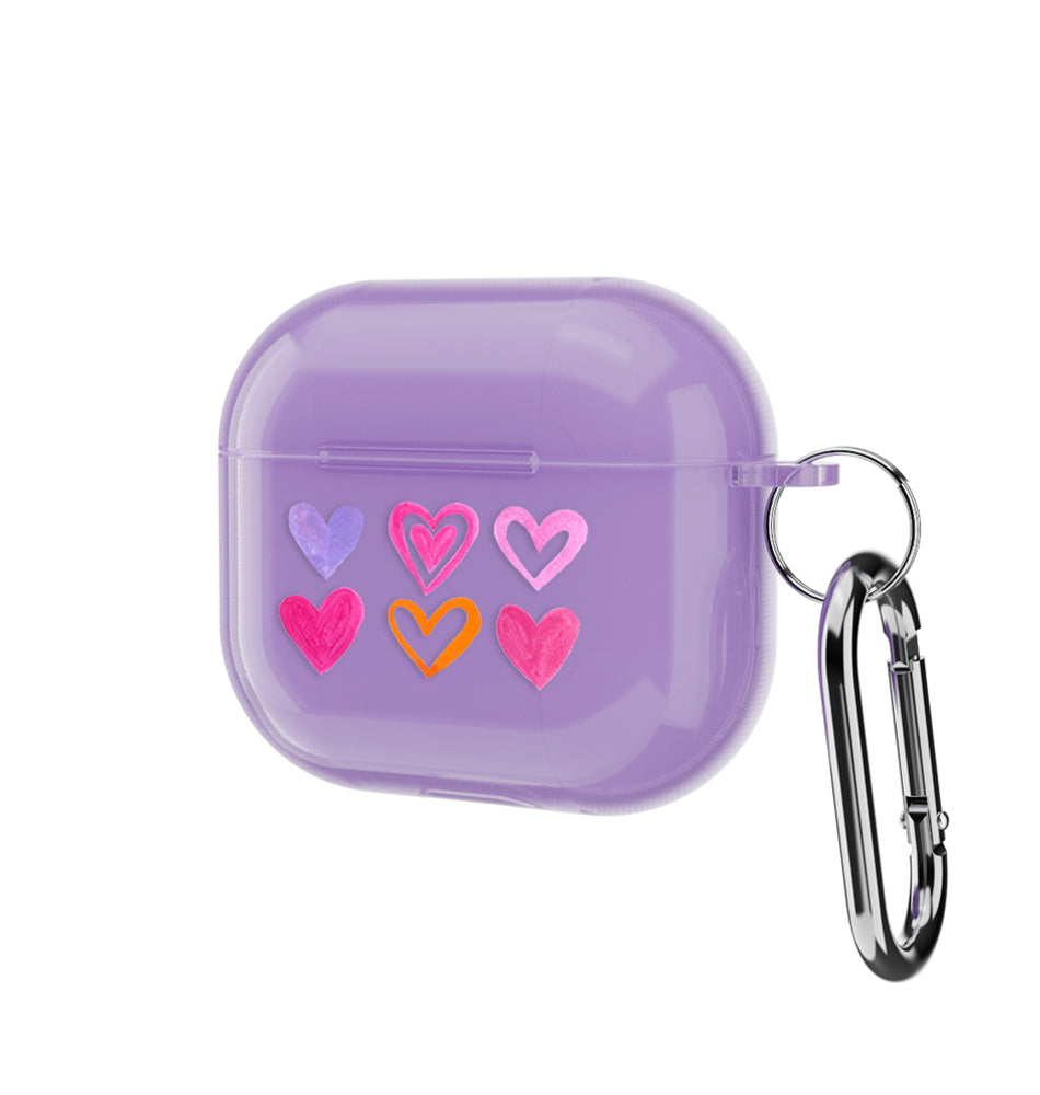 Floating Hearts - AirPods Gen 3