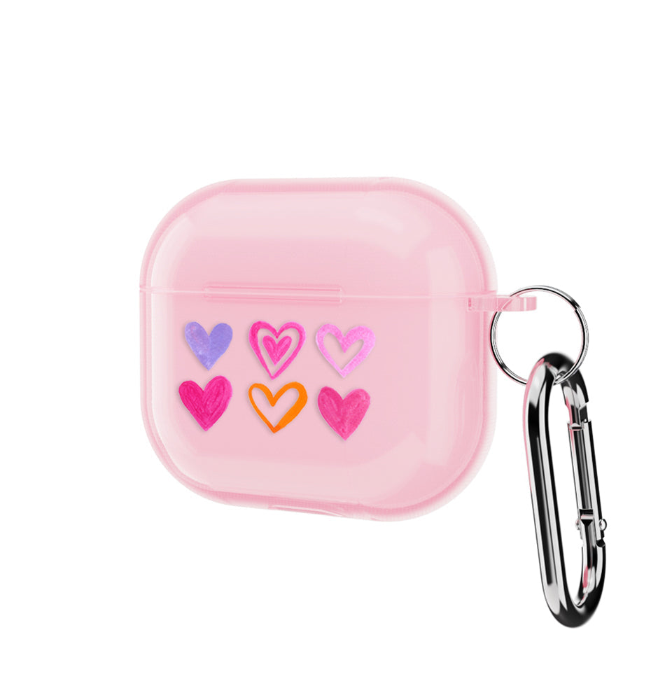 Floating Hearts - AirPods Gen 3