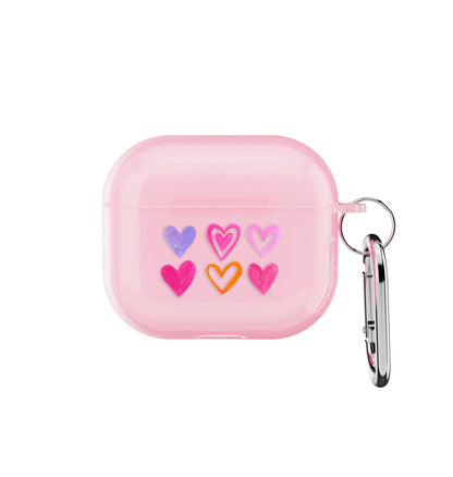 Floating Hearts - AirPods Gen 3
