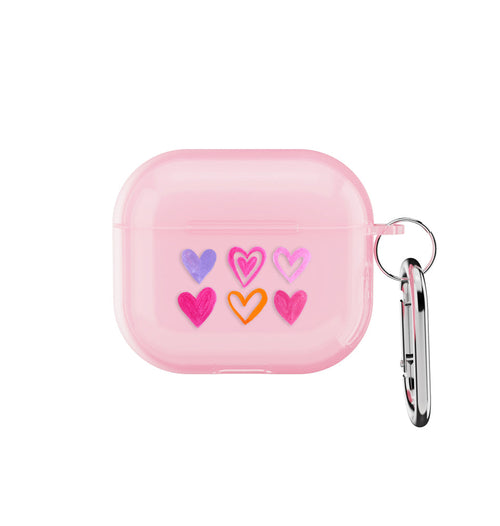 Floating Hearts - AirPods Gen 3